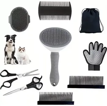 Kosmetika pro psa 9dílná sada pro péči o psy a kočky