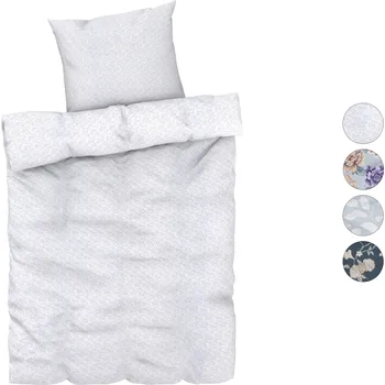 Povlečení LIVARNO home Ložní povlečení z mikrovláknitého saténu, 140 x 200 cm, 70 x 90 cm