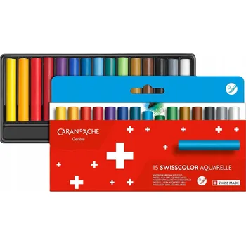 Pastelka Pastelky Caran d'Ache Swisscolo, 15 ks