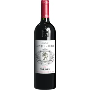 Víno Margaux A.O.C. Château Marquis de Terme Cru Classé v roku 1855 (víno červené, suché )