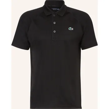 Pánská móda Lacoste Pánská Funkční Polokošile, černá, XL