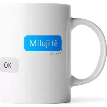 Sablio Hrnek Miluji tě, OK - 200 ml - espresso