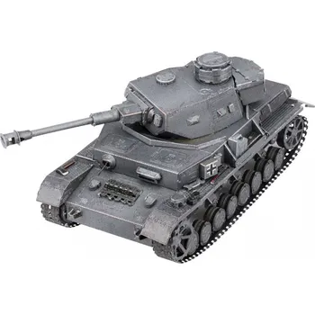 Stavebnice Metal Earth Luxusní ocelová stavebnice Panzer IV Tank - expresní doprava