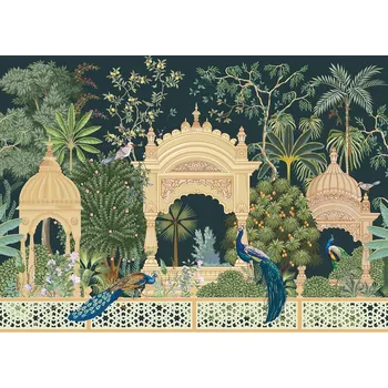 Puzzle INTERDRUK Puzzle Secret Garden: Paví palác 1000 dílků