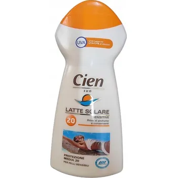 Přípravek na opalování Cien Sun Sensitiv opalovací mléko OF 30 - 250 ml ochrana UVA + UVB