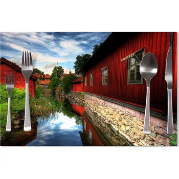 prostírání Sablio Prostírání Červený dům: 40x30cm