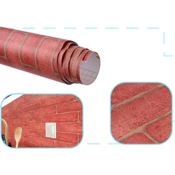 Tapeta Samolepicí fólie v roli tapety dýha cihla 1,22x50m KX5509