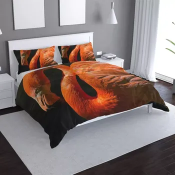 Povlečení Sablio Povlečení Plameňák - 140x220 / 90x70