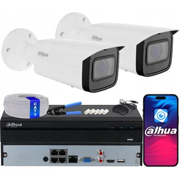 IP kamera Monitorovací sada 2x IP kamera Dahua IPC-HFW1431T-ZS-2812-S4 4Mpx