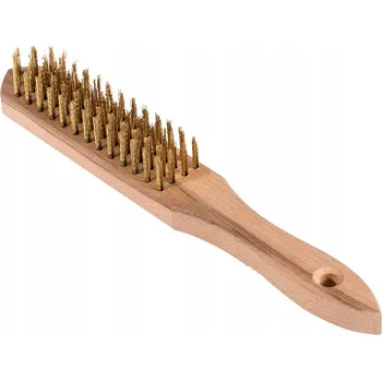 Drátěný kartáč Ruční drátěný kartáč na rez, 6řadý