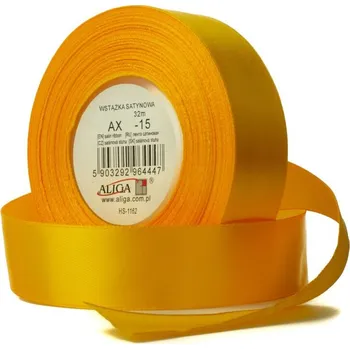 Stuha Atlasová stuha 06 mm oranžová - 15