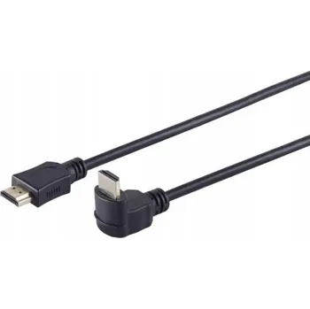 Video kabel Microconnect HDMI kabel, M-M (samec-samec), 1m, HDMI Typ A (Standardní), Černý