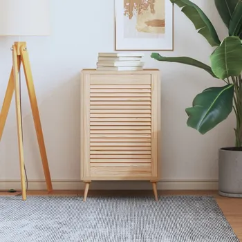 Interiérové dveře Nábytková dvířka lamelový design 69 x 49,4 cm borovice Hnědá151127