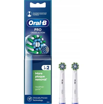 Náhradní hlavice k elektrickému kartáčku Originální hlavice Oral-B Cross Action EB50-2 2 kusy
