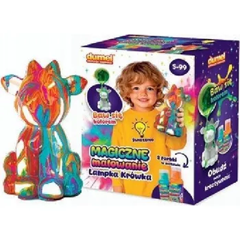 Hračka pro nejmenší Magické Malování - Lampička Kravička