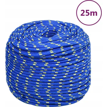 Železářství Polypropylenové lano 6mm x 25m modré