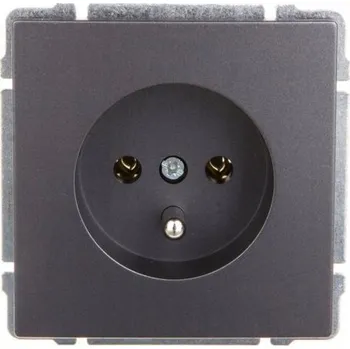 Elektrická zásuvka Elektrická Zásuvka nástěnná Kos-Elektro System šedá