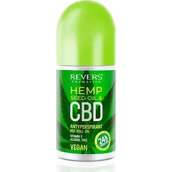 Antiperspirant deo roll-on s CBD a vitamínem E