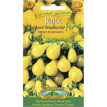 Semeno Rajče tyčkové hruškovité PERUN žluté