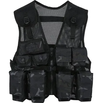 Chlapecká vesta KOMBAT Kids Dětská útočná vesta - BTP Black