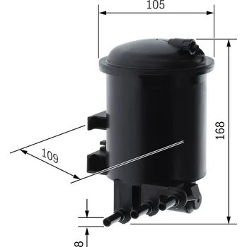 Palivový filtr Palivový filtr BOSCH 0 450 906 461