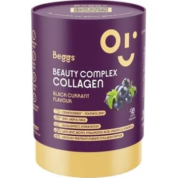 Kloubní výživa Beggs Beauty complex collagen 174 g - černý rybíz + Sleva 3 % pro registrované
