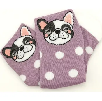 Dámské ponožky Dámské kotníkové ponožky s motivem psa – různé modely - Model2