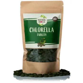 Sport nápoj NaturalProtein chlorella BIO tablety 500ks
