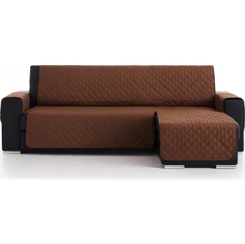 Napínací potah PovlečemeVás Potah na rohovou sedačku - hnědý Délka: 200 cm