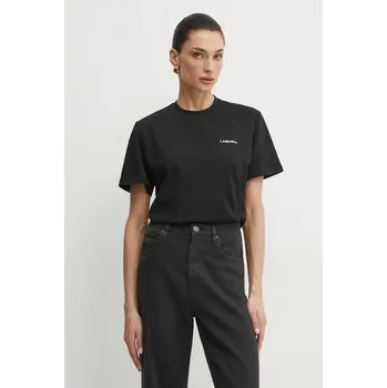 Pánské tričko Bavlněné tričko La Mania BONI.3 černá 99X, vel. 34