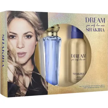 Dámský parfém Shakira Dream You Only Live Once EDT For Women 80 ml + Dream You Only Live Once Deodorant Spray For Women 150 ml