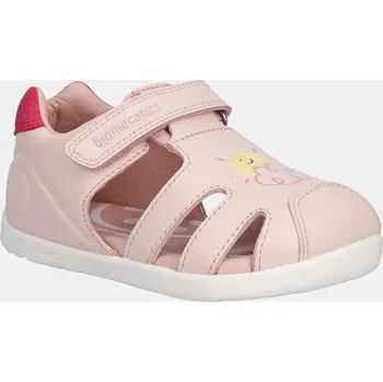 Dívčí obuv Dětské kožené sandály Biomecanics 252166.24.26 růžová 03X, EUR 24
