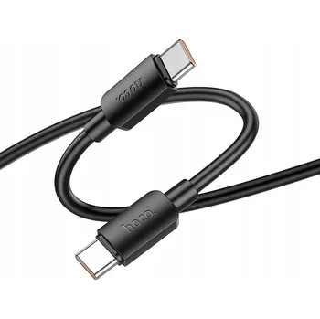 Datový kabel Kabel Hoco USB typ C - USB typ C 1 m černý
