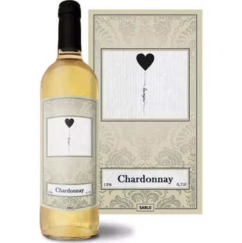Víno Sablio Bílé víno I love you: 0,75 l