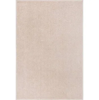 vidaXL Koberec s krátkým vlasem 200 x 290 cm tmavě béžový