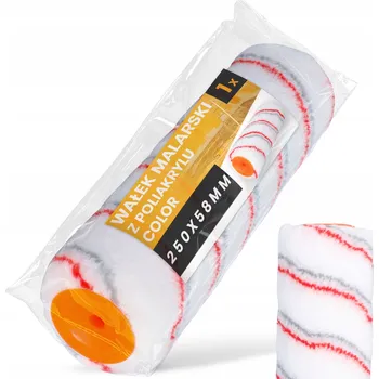 Malířský váleček Váleček malířský 25 cm Pro malování stěn, nábytku, barvami a laky, náhradní vložka SH-T