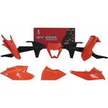 Sada plastů KTM, RTECH (oranžovo-černá, 6 dílů) RTECH M400-2924