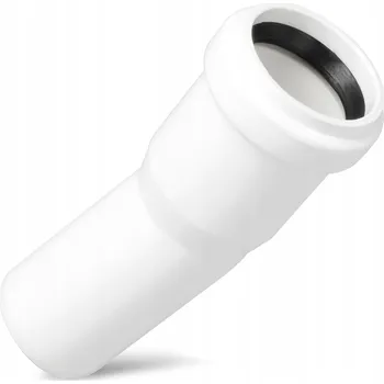 Kanalizační potrubí KANALIZAČNÍ KOLENO 32 mm 15° PVC PP Kolínko Spojka Připojka Trubky J7-P