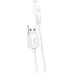 HOCO kabel USB pro iPhone Lightning 8-pin X1 RAPID bílý 2 metry