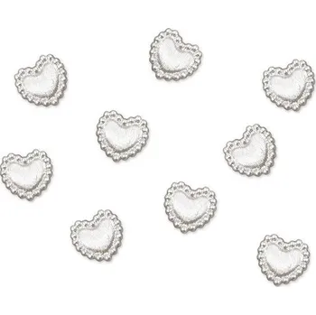 Party dekorace PartyDeco nejedlá dekorace Akrylová srdíčka (25 ks)