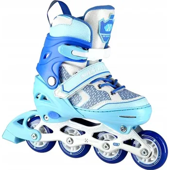 Kolečkové brusle Nastavitelné kolečkové brusle brusle 2v1 vel L 39-42 Nils