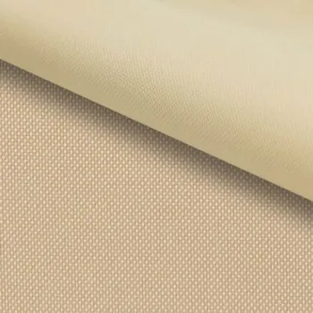 Zbytek - Nepromokavý nylon barva máslová