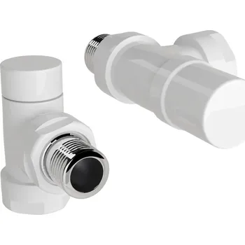 Ventil Zehnder Ventil Zehnder axiální, rohové šroubení pro zpátečku 1/2", Set D, bílá, Z-838951 Z-838951