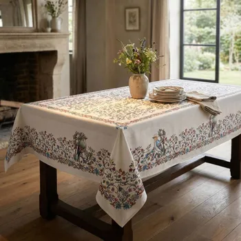 ubrus Ubrus s květy a ptáky RUNNER 140×280 cm