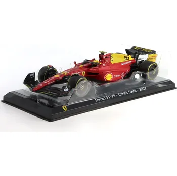 autíčko Ferrari F1-75 #55 C. Sainz 1:24 Ferrari F1 75 No.55 C.Sainz - kovový model