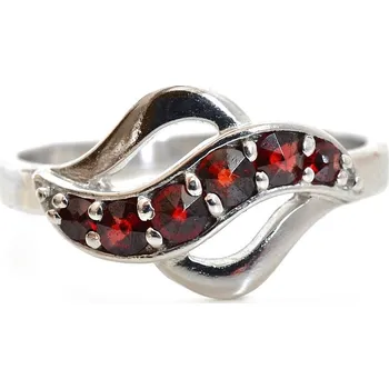 Prsten Granát Freja 64 mm