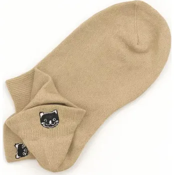 Dámské ponožky Dámské kotníkové ponožky s kočičím motivem – různé barvy - Model8