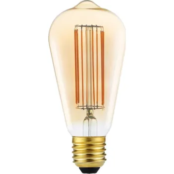 Žárovka SYLVANIA 0030109 LED žárovka SylSmart ToLEDo Vintage E27 ST64 7,5W 640lm 2000K stmívatelná
