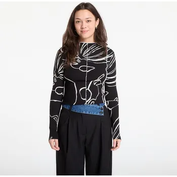 Dámské tričko Tričko Desigual Londres T-Shirt Black M