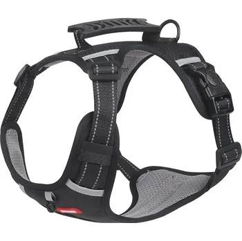 Postroj pro psa Trail - sportovní postroj s madlem Barva: Černá, Obvod hrudníku (cm): 36 - 50
